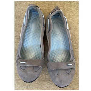 Privo by Clarks Womens Fashion slip on Sneaker Gray blue US size 9.5
